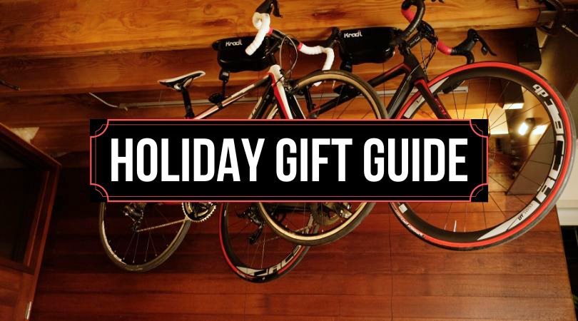Kradl Holiday Gift Guide with Two Road Bikes