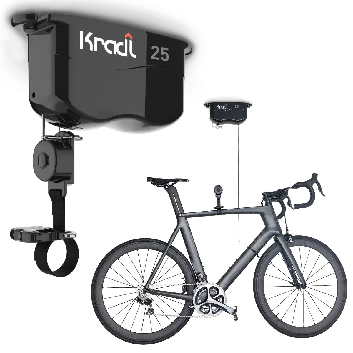 Kradl Bike Lift and Storage System