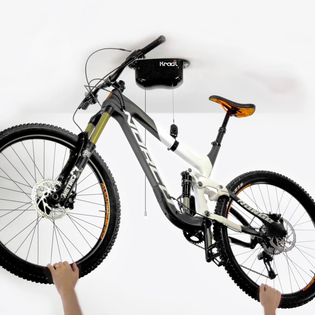 Kradl Bike Lift and Storage System